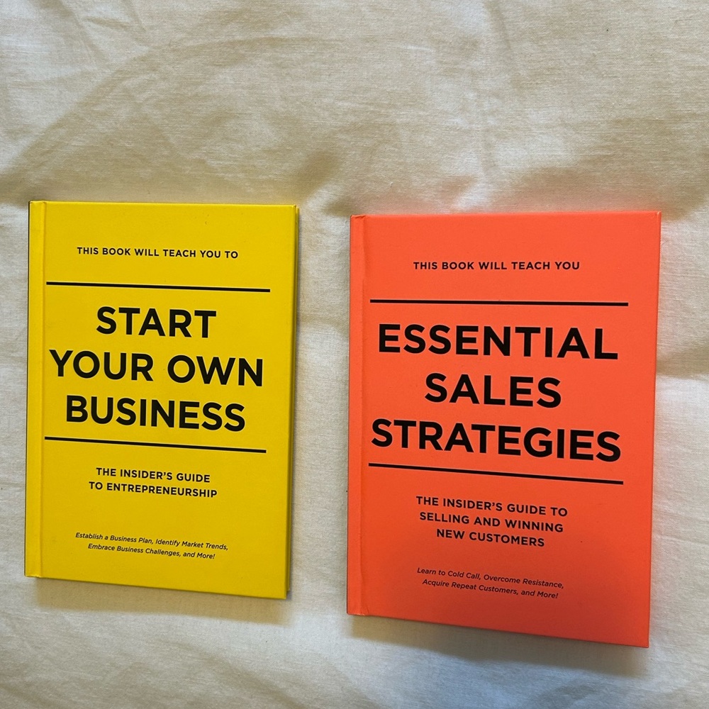 Business Guide & Sales Strategy Books